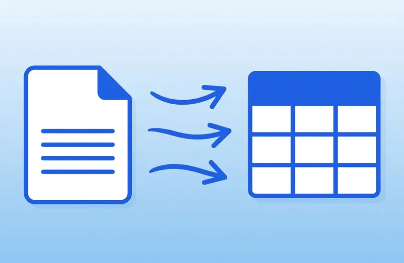 PDF to Excel